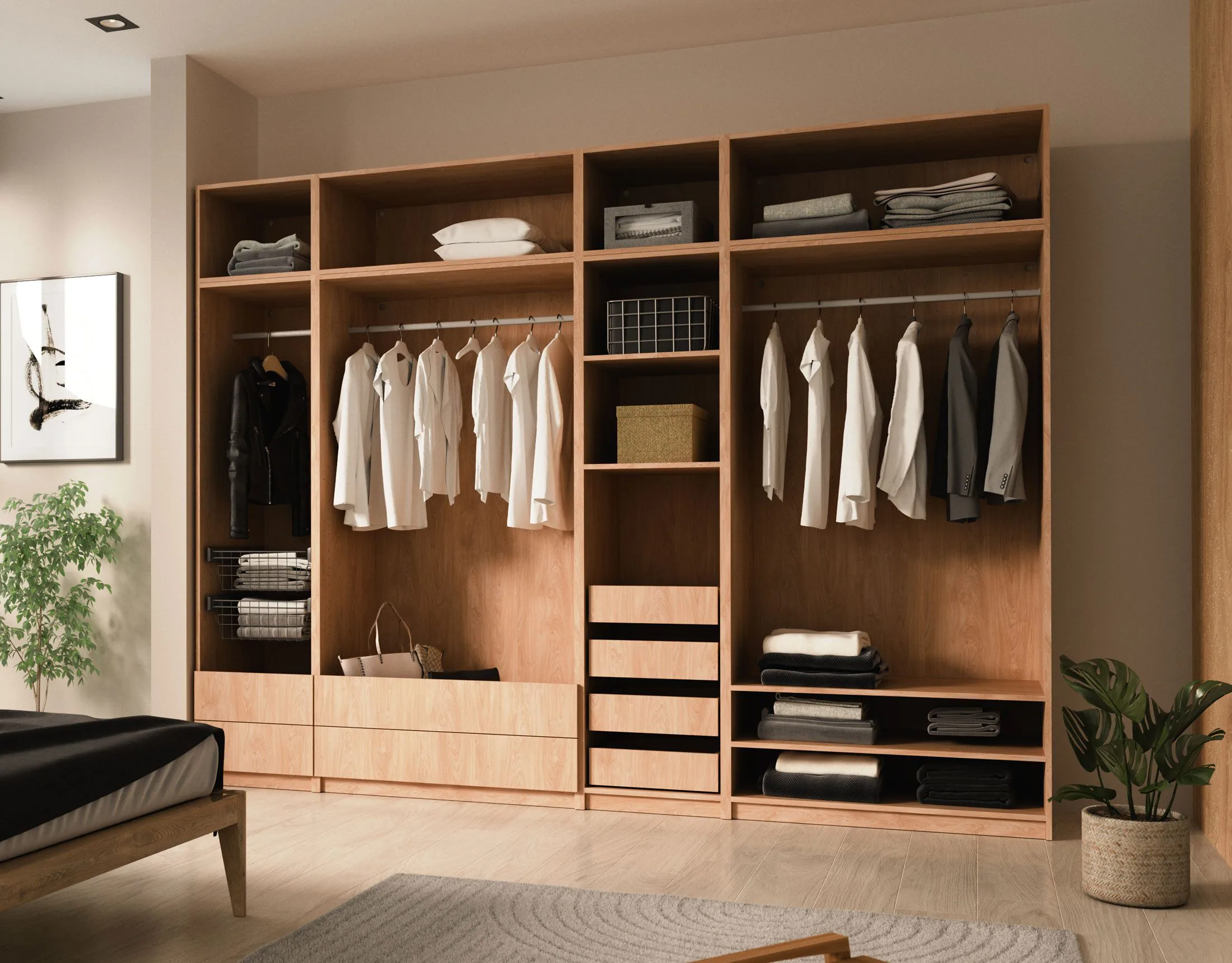 Dressing en frêne